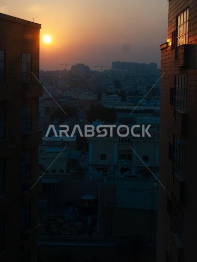 غروب الشمس، الدمام، المملكة العربية السعودية