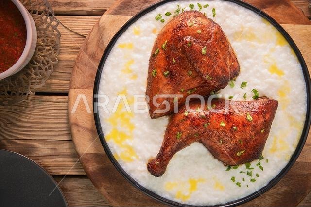 المطبخ العربي؛ يُعدّ "الصليب" الطبق السعودي المفضل، وهو عبارة عن أرز ودجاج مطهو ببطء في مرق الدجاج والحليب، ويُقدّم مع دجاج مشوي. المطبخ العربي؛ يُعدّ "الصليب" الطبق السعودي المفضل، وهو عبارة عن أرز ودجاج مطهو ببطء في مرق الدجاج والحليب، ويُقدّم مع دجاج مشوي.