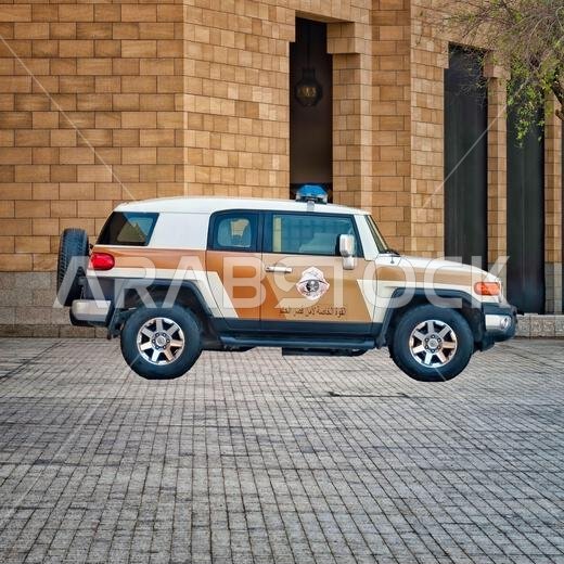 Saudi Police Cruiser