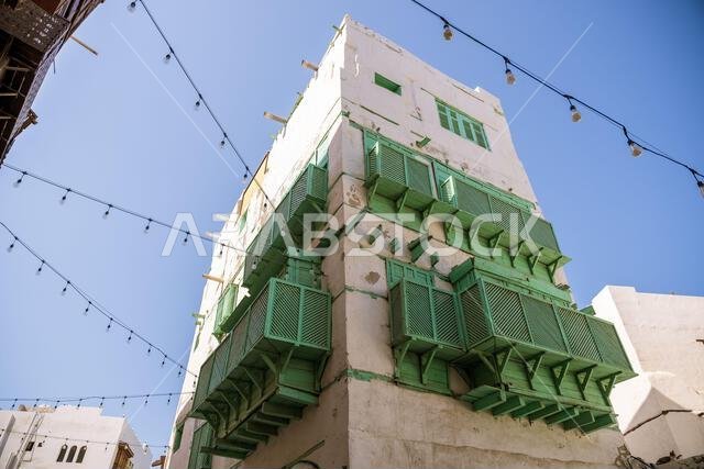Al-Balad historical district, Jeddah, Saudi Arabia on January 9, 2025.  © Joan Gosa 2025.