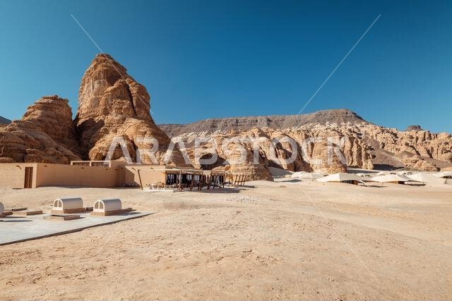 AlUla Old Town Square Traditional Arabian Architecture in Saudi Arabia