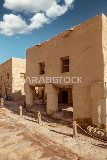 Ancient AlUla Village in Saudi Arabia Historic Desert Architecture