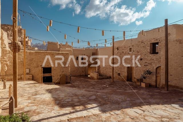 Ancient AlUla Village in Saudi Arabia Historic Desert Architecture