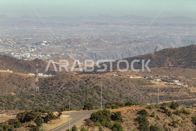 Scenic Overlook of Abha, Saudi Arabia Scenic Overlook of Abha, Saudi Arabia