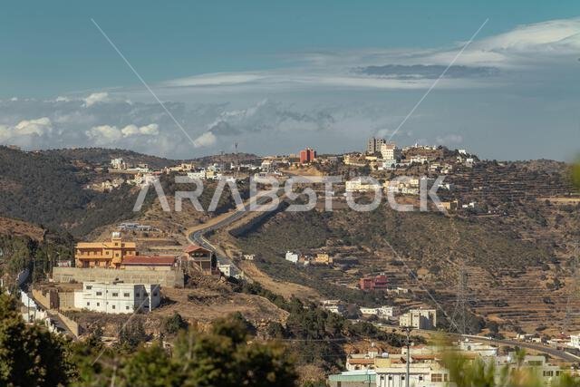 Scenic Overlook of Abha, Saudi Arabia