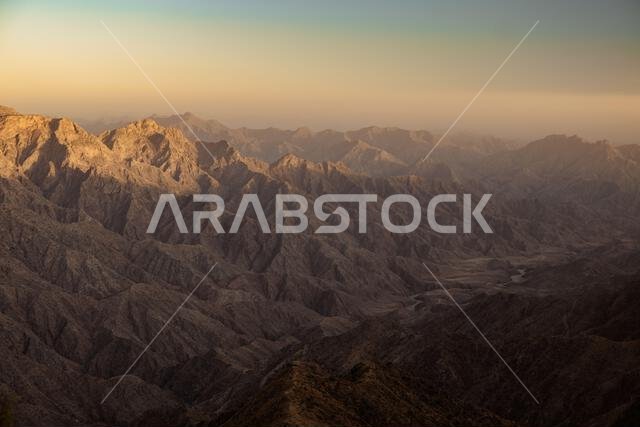 Breathtaking Mountain Landscape of Abha, Saudi Arabia