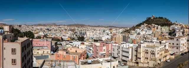 Panoramic View of Abha The Jewel of the Asir Mountains