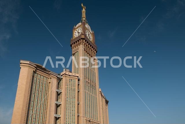 Abraj Al Bait Clock Tower in Mecca, Saudi Arabia Iconic Islamic Landmark
