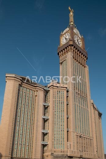 Abraj Al Bait Clock Tower in Mecca, Saudi Arabia Iconic Islamic Landmark