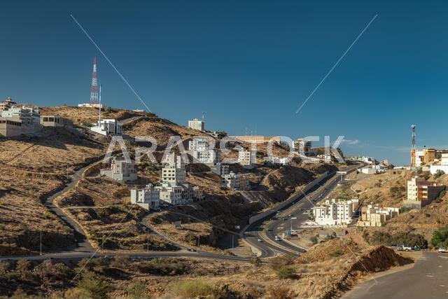 Skyline of Abha, Saudi Arabia