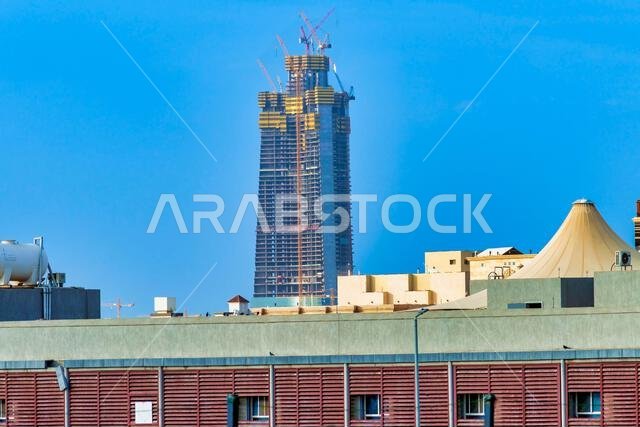 Jeddah Tower view in Obhur