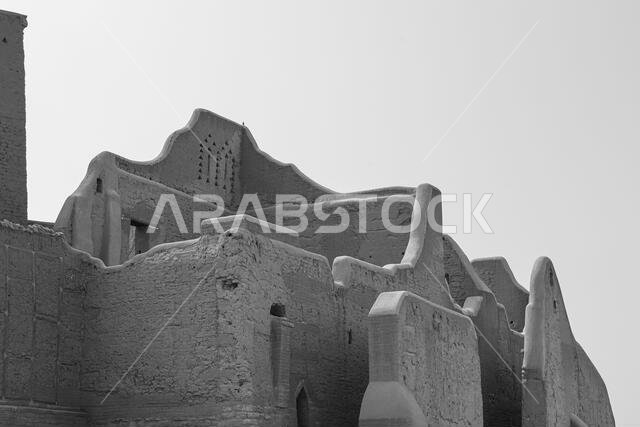 Riyadh Saudi Arabia Mar 11 2023: Al Diriyah old capital . Diriyah ruins - Saudi culture. National day