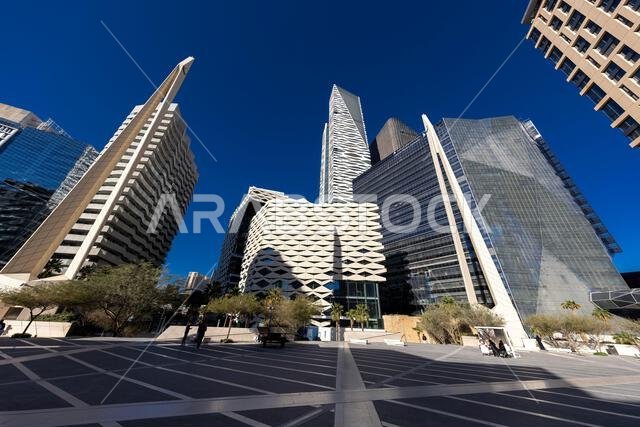 الرياض، المملكة العربية السعودية - 20 مايو 2024: مركز الملك عبد الله المالي بالرياض، المعروف اختصاراً بـ KAFD