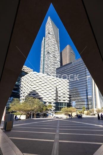 Riyadh, Saudi Arabia - May 20, 2024: King Abdullah Financial District Riyadh. know as KAFD