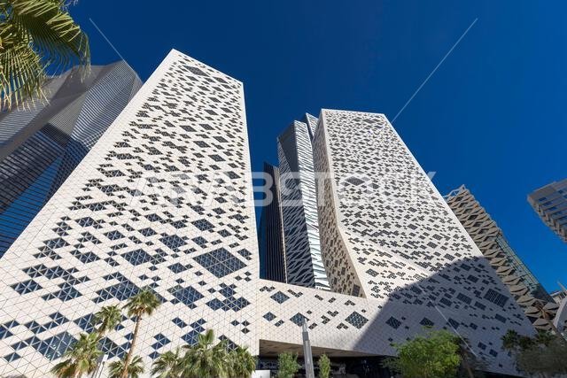Riyadh, Saudi Arabia - May 20, 2024: King Abdullah Financial District Riyadh. know as KAFD