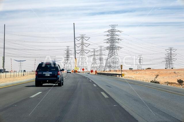 الطريق من قطر إلى الرياض، المملكة العربية السعودية