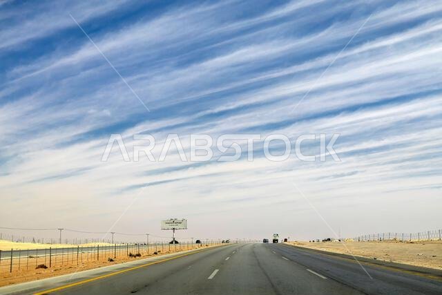 الطريق من قطر إلى الرياض، المملكة العربية السعودية