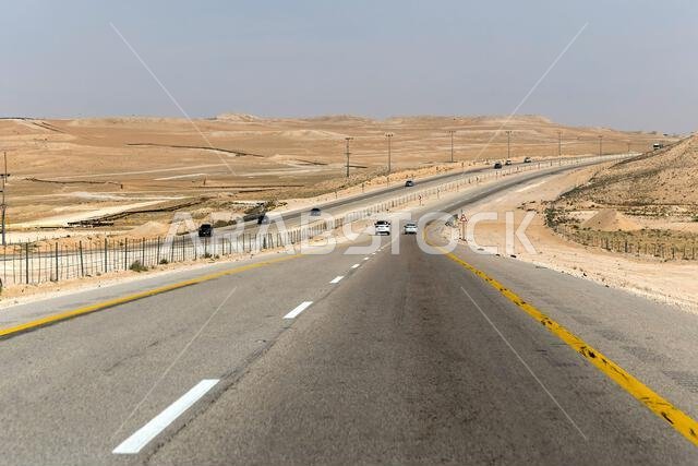 Qatar to Riyadh road.
