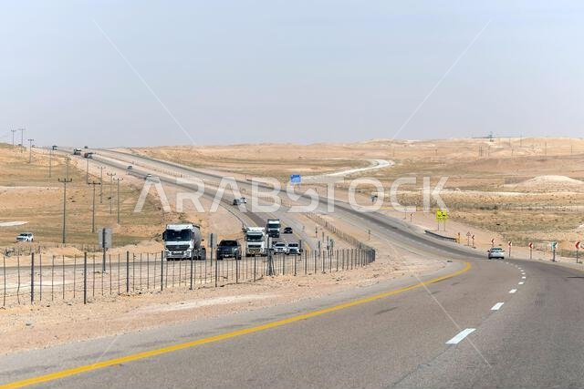 Qatar to Riyadh road. Qatar to Riyadh road.