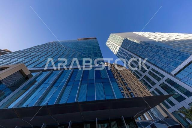الرياض، المملكة العربية السعودية - 20 مايو 2024: مركز الملك عبد الله المالي بالرياض، المعروف اختصاراً بـ KAFD