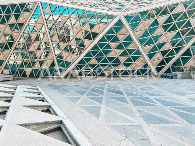 Modern Geometric Architecture at King Abdullah Financial District