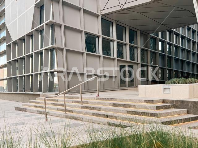 Modern Geometric Architecture at King Abdullah Financial District