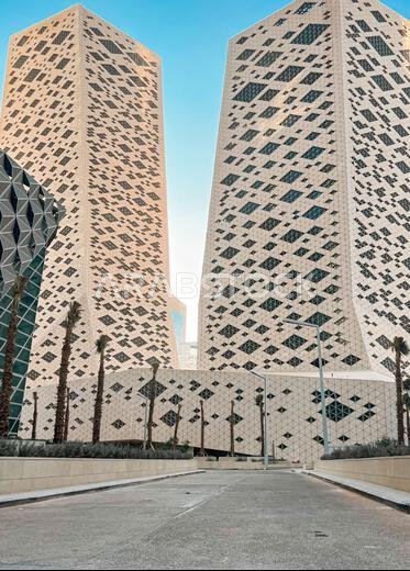 Modern Geometric Architecture at King Abdullah Financial District