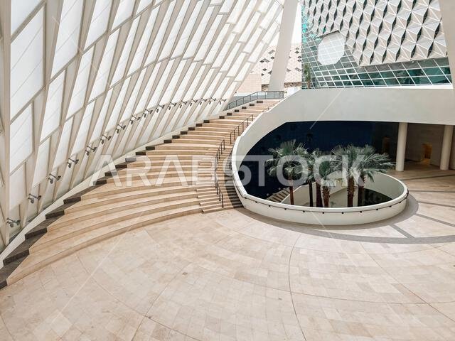 Modern Geometric Architecture at King Abdullah Financial District