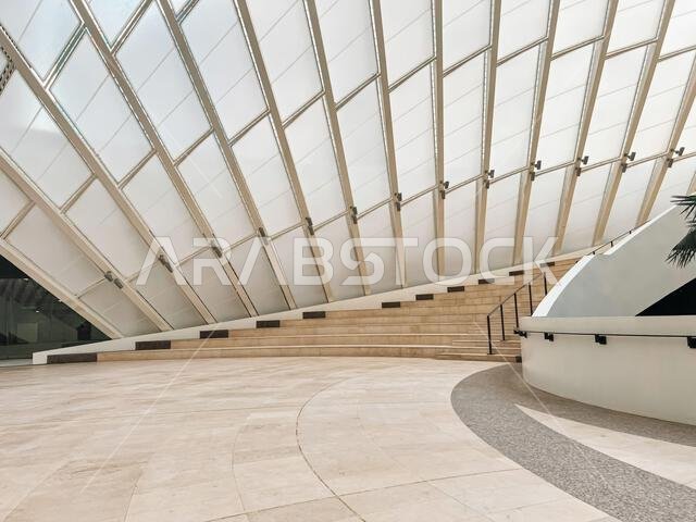 Modern Geometric Architecture at King Abdullah Financial District