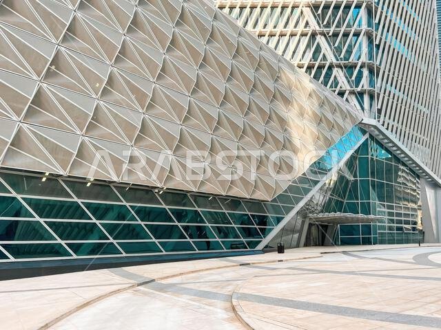 Modern Geometric Architecture at King Abdullah Financial District