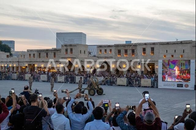 إطلاق مدفع سوق واقف، المعروف أيضاً باسم إطلاق النار بالمدفع، إفطار المدفع إطلاق مدفع سوق واقف، المعروف أيضاً باسم إطلاق النار بالمدفع، إفطار المدفع
