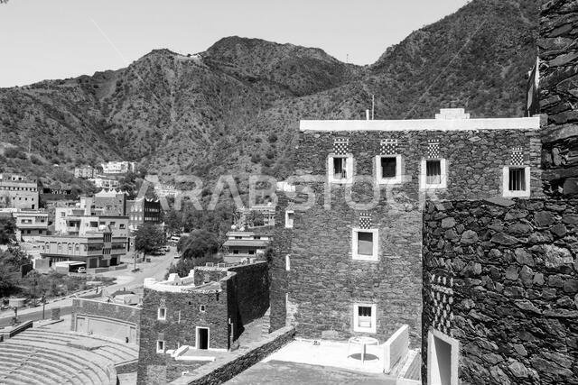 Rijal Almaa is a heritage village located in Asir Region, Saudi Arabia. It locates 45 km away from Abha.