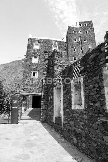 Rijal Almaa is a heritage village located in Asir Region, Saudi Arabia. It locates 45 km away from Abha.