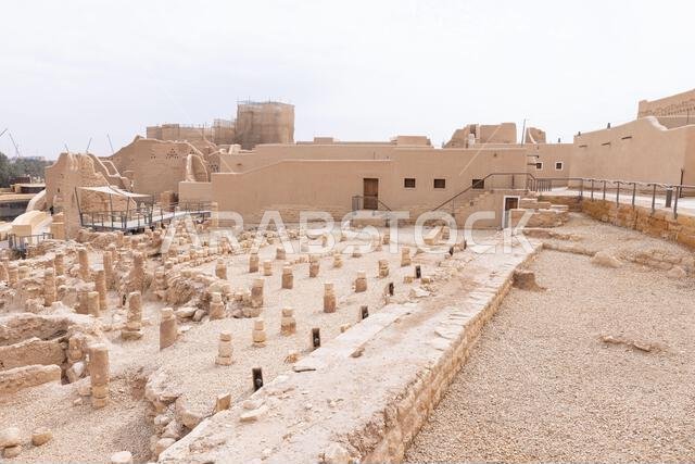 Historic district Al-Diraiyah of Riyadh in Saudi Arabia