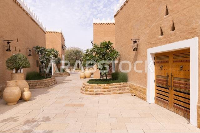 Historic district Al-Diraiyah of Riyadh in Saudi Arabia