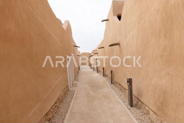 Historic district Al-Diraiyah of Riyadh in Saudi Arabia