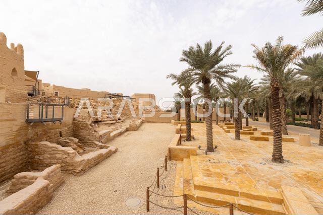 Historic district Al-Diraiyah of Riyadh in Saudi Arabia