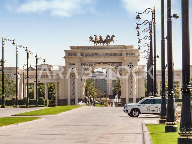 دبي، الإمارات العربية المتحدة. قصر زعبيل - قصر الشيخ محمد بن راشد آل مكتوم.