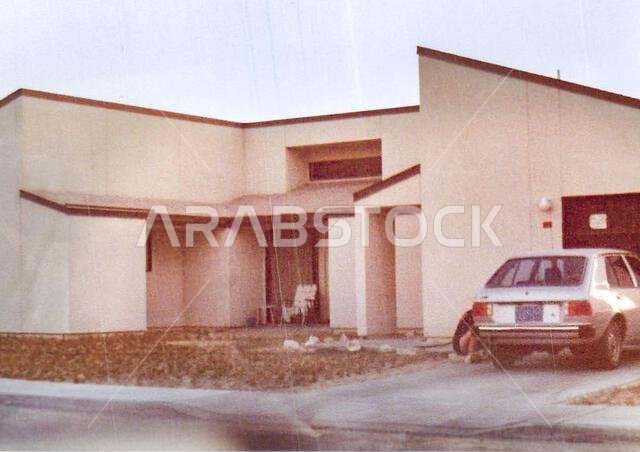 Aramco camp housing, Abqaiq, Saudi Arabia, 1970s-1980s