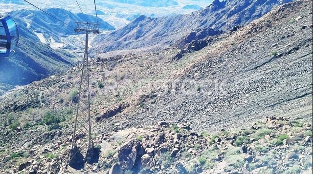 إطلالة بانورامية على الطائف من تلفريك الهدا