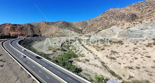 إطلالة بانورامية على الطائف من تلفريك الهدا