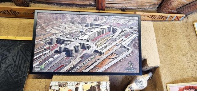 Mecca, Saudi Arabia - December 28th, 2022: Traces of ancient Arab civilization in Alamoudi Museum, Mecca, Saudi Arabia.