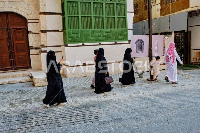 المملكة العربية السعودية، منطقة مكة المكرمة، جدة، البلدة القديمة التاريخية (البلد)، موقع تراث عالمي لليونسكو، بيوت تقليدية