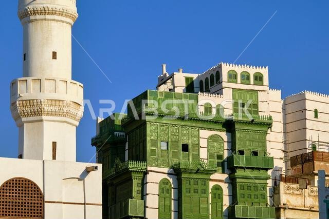 المملكة العربية السعودية، منطقة مكة المكرمة، جدة، البلدة القديمة التاريخية (البلد)، أحد مواقع التراث العالمي لليونسكو، ساحة الذهب، مسجد المعمر، والتقاليد
