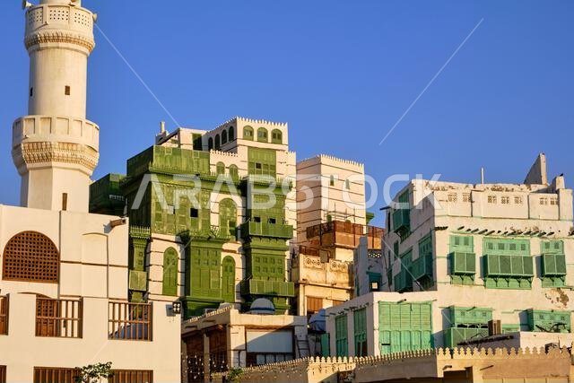المملكة العربية السعودية، منطقة مكة المكرمة، جدة، البلدة القديمة التاريخية (البلد)، أحد مواقع التراث العالمي لليونسكو، ساحة الذهب، مسجد المعمر، والتقاليد