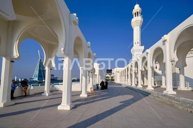 المملكة العربية السعودية، منطقة مكة المكرمة، جدة، الكورنيش، مسجد الرحمة المملكة العربية السعودية، منطقة مكة المكرمة، جدة، الكورنيش، مسجد الرحمة