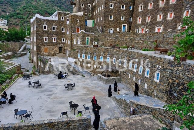 Saudi Arabia, ASIR province, village of Rijal Almaa