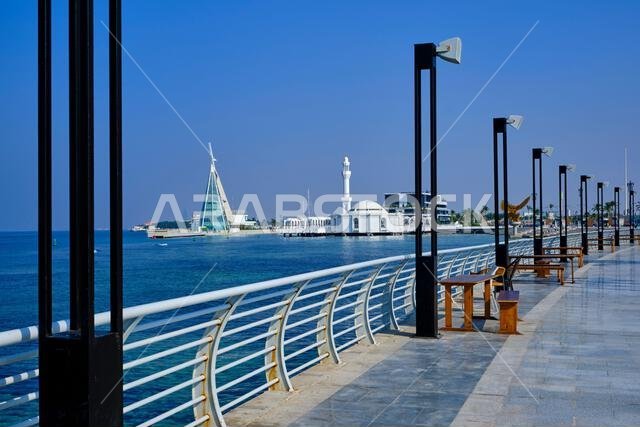 المملكة العربية السعودية، منطقة مكة المكرمة، جدة، الكورنيش، مسجد الرحمة