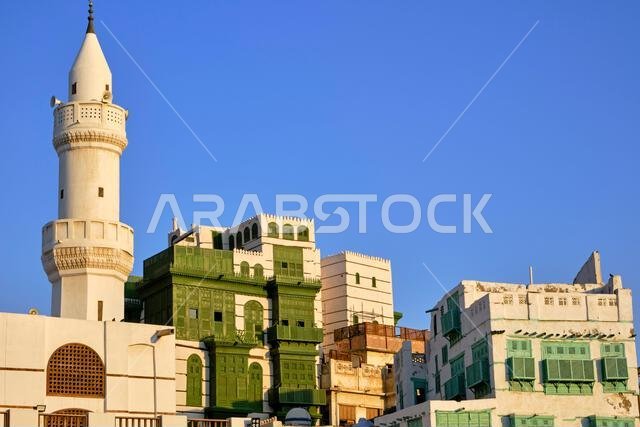 المملكة العربية السعودية، منطقة مكة المكرمة، جدة، البلدة القديمة التاريخية (البلد)، أحد مواقع التراث العالمي لليونسكو، ساحة الذهب، مسجد المعمر، والتقاليد