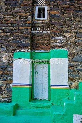 Saudi Arabia, ASIR province, village of Rijal Almaa